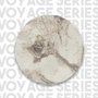 Hanah Home Estantería Vg3-Ge Mármol y Oro